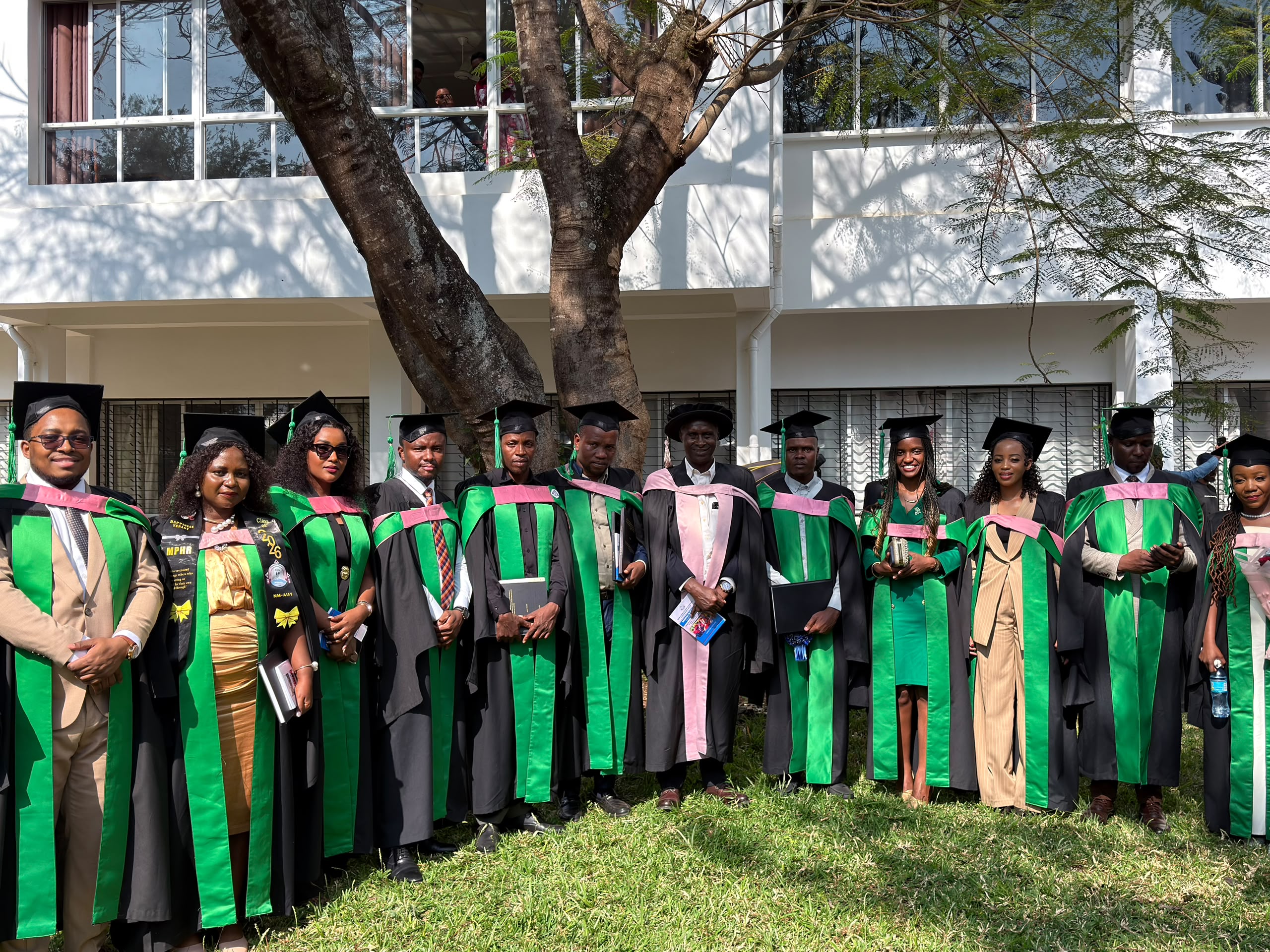GRADUATION:  18 get their degrees under the Ifakara masters program