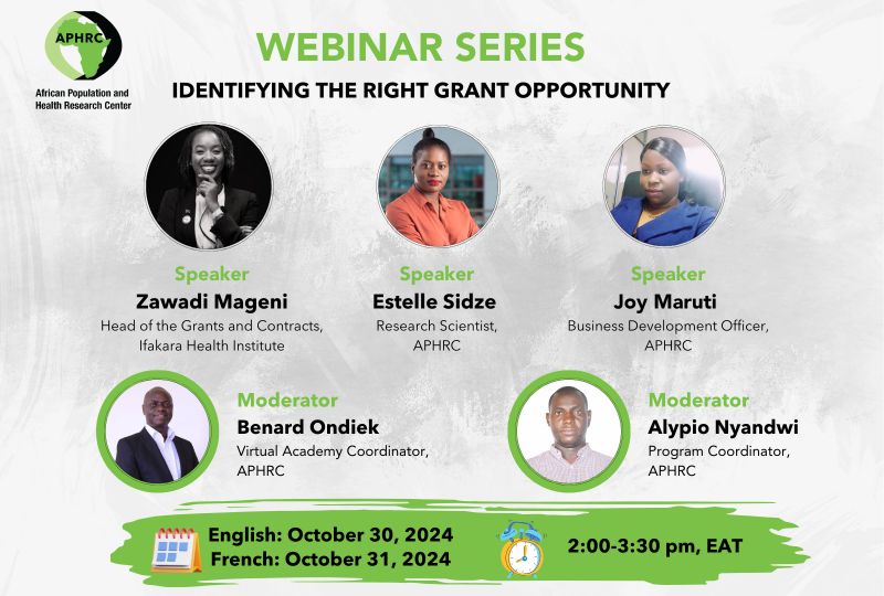 WEBINAR: Identifying the right grant opportunity