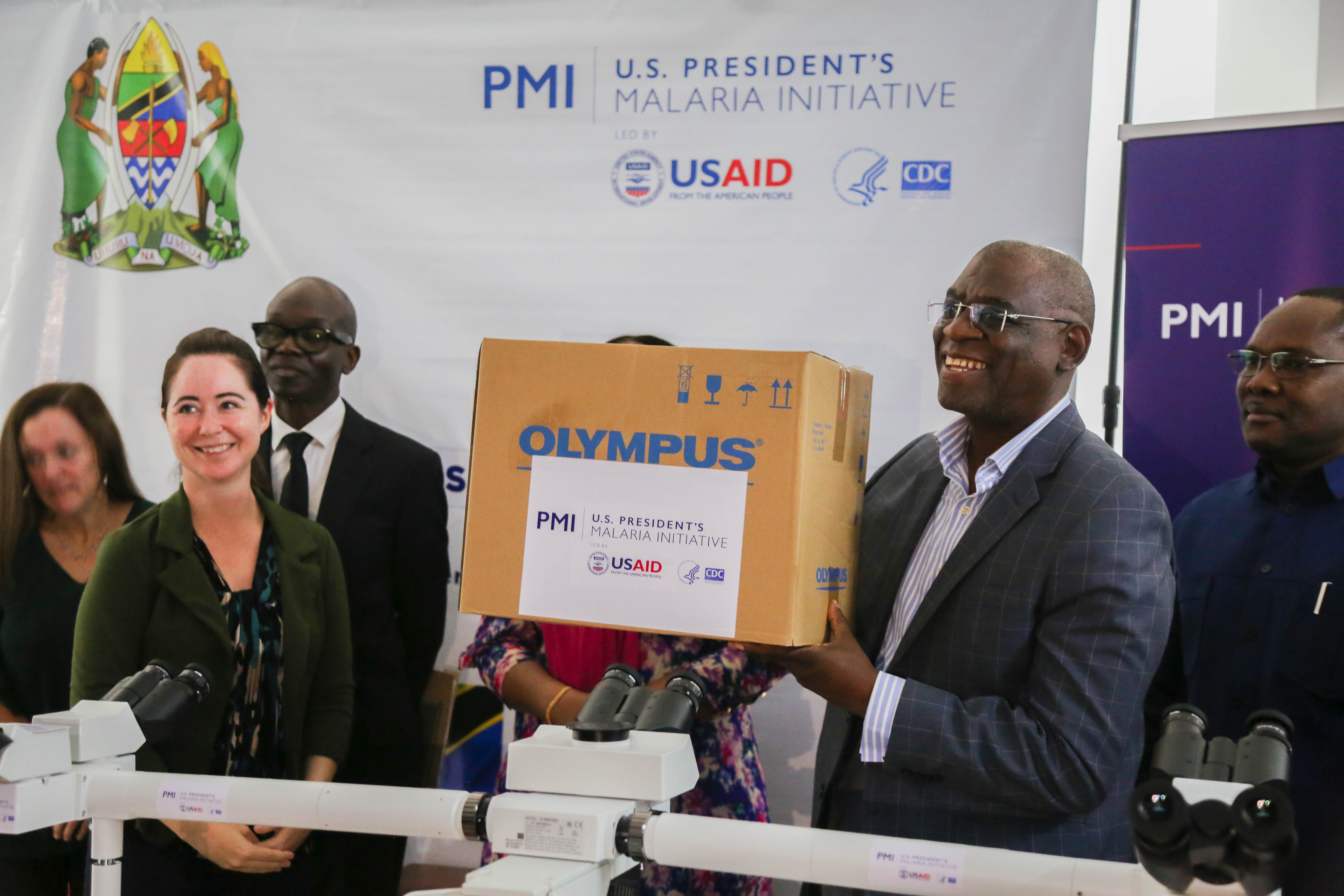 HANDOVER: Research institutions receive microscopes worth over 1bn/- from US government