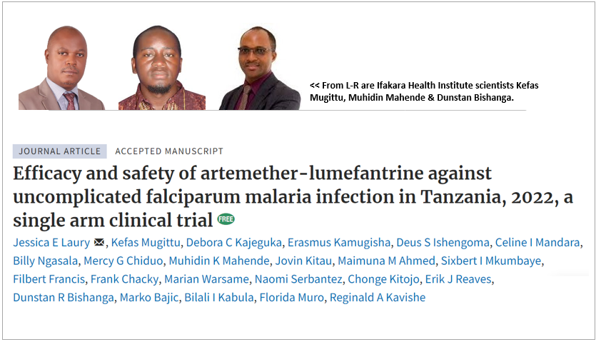 CONFIRMED: Tanzania’s first-line malaria drug remains effective