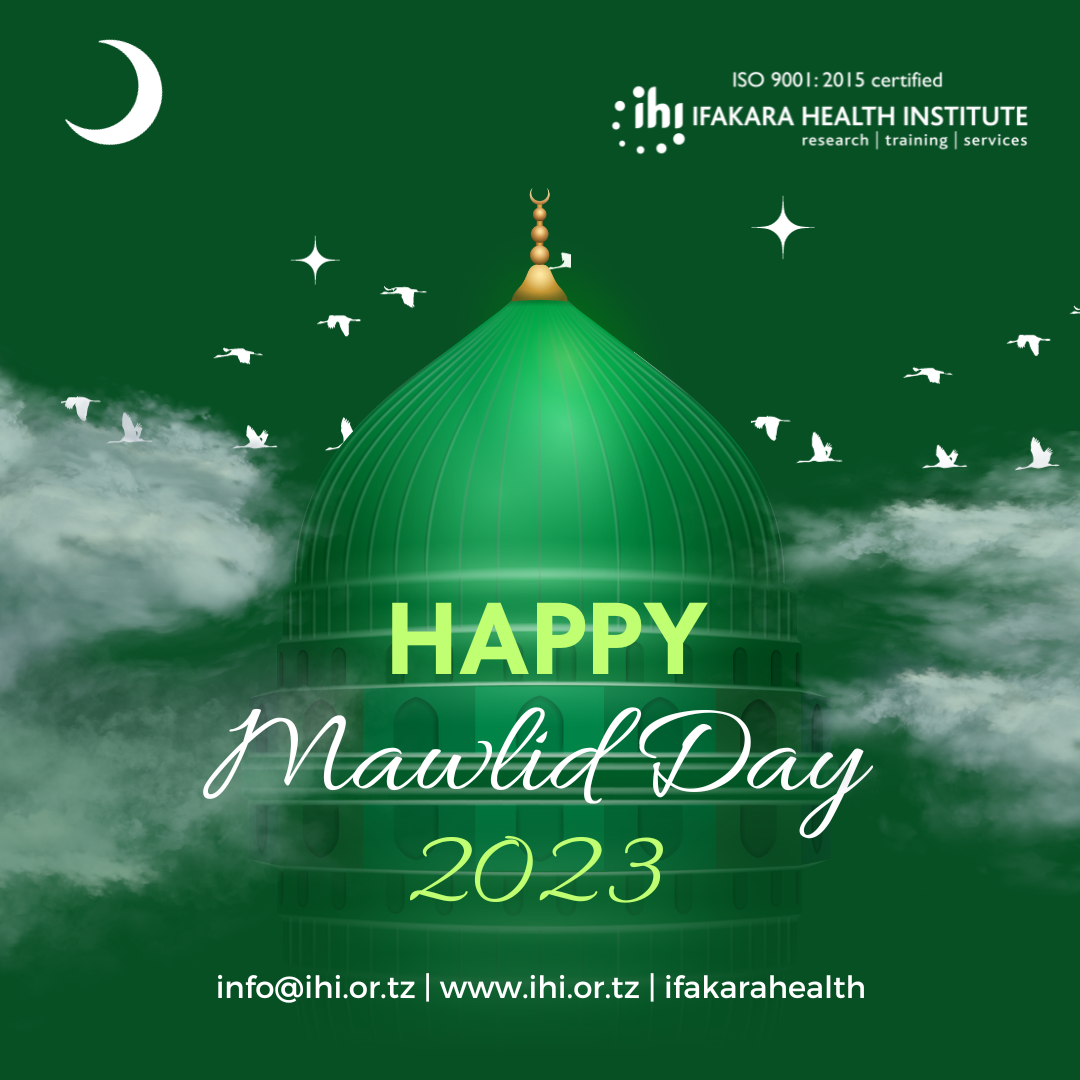 HOLIDAY:  Mawlid greetings to all our partners