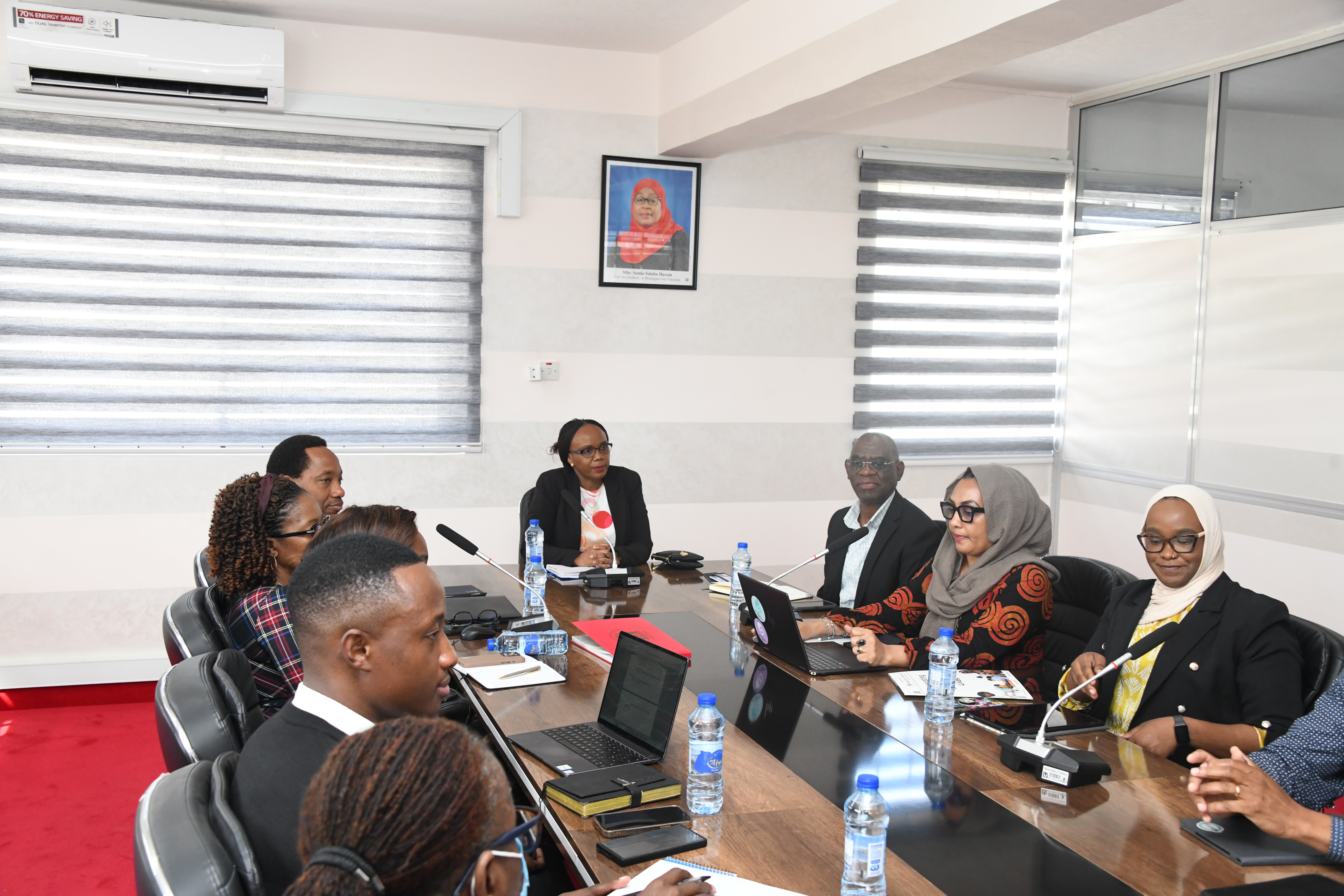 MEETING:  NEST360 Team Convenes with national hospital Director