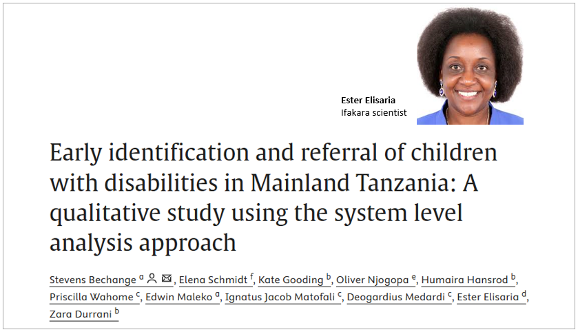 CHILD HEALTH: Early detection gaps put those disabled at risk