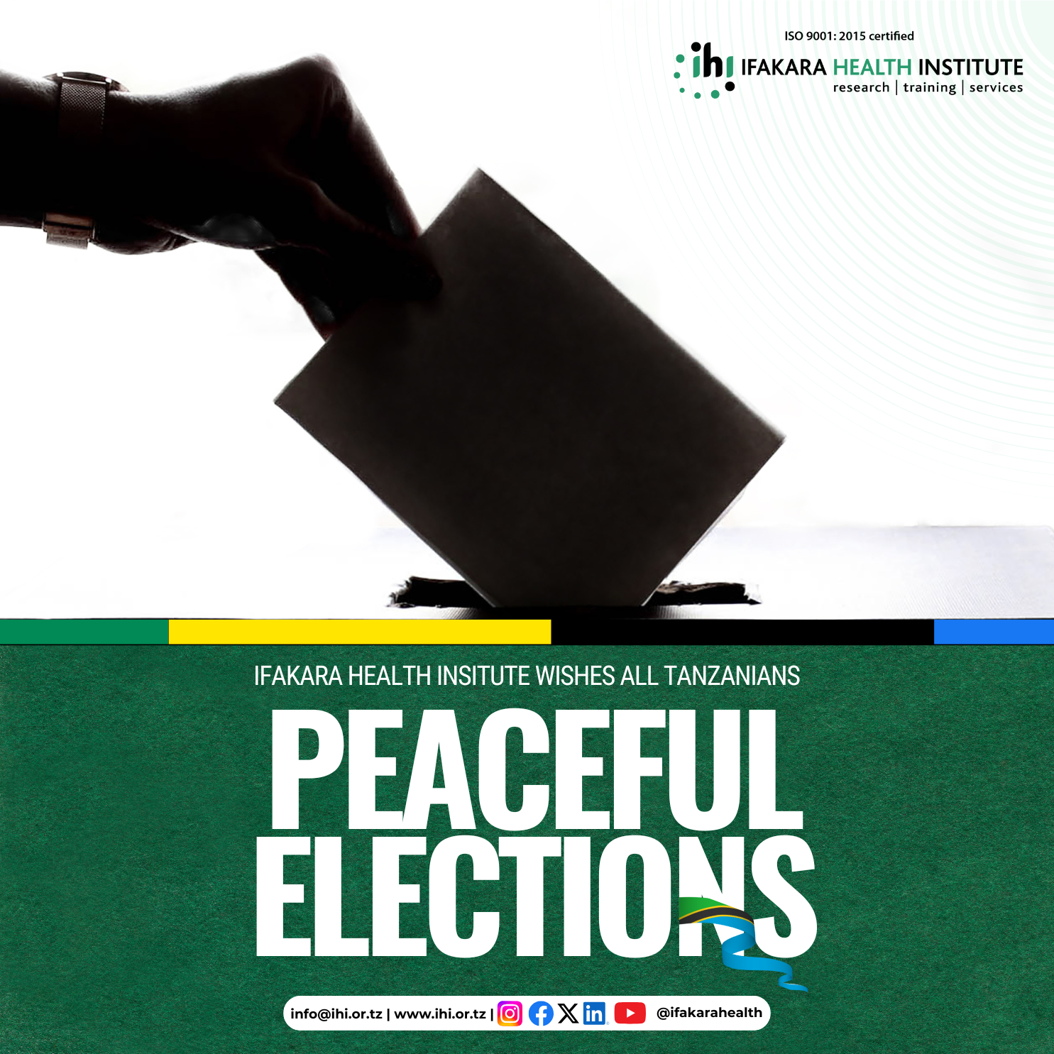 ELECTION DAY: Ifakara wishes Tanzanians peaceful, orderly elections