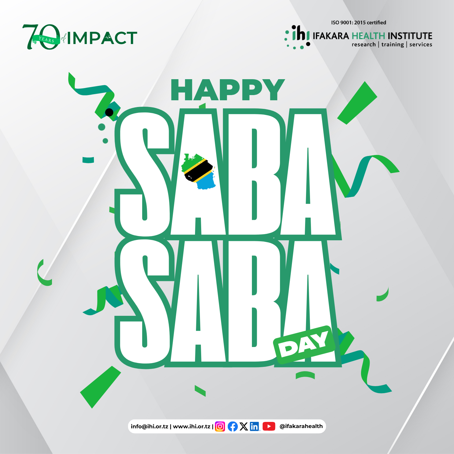 COMMEMORATION:  Saba Saba Day