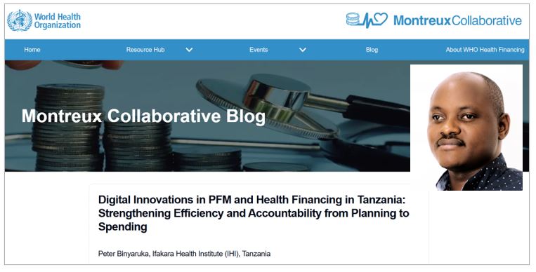 BLOG:  Ifakara scientist featured on WHO blog on health financing