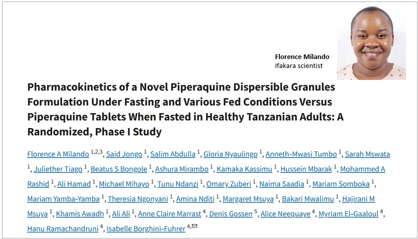 MALARIA: How food influences drug