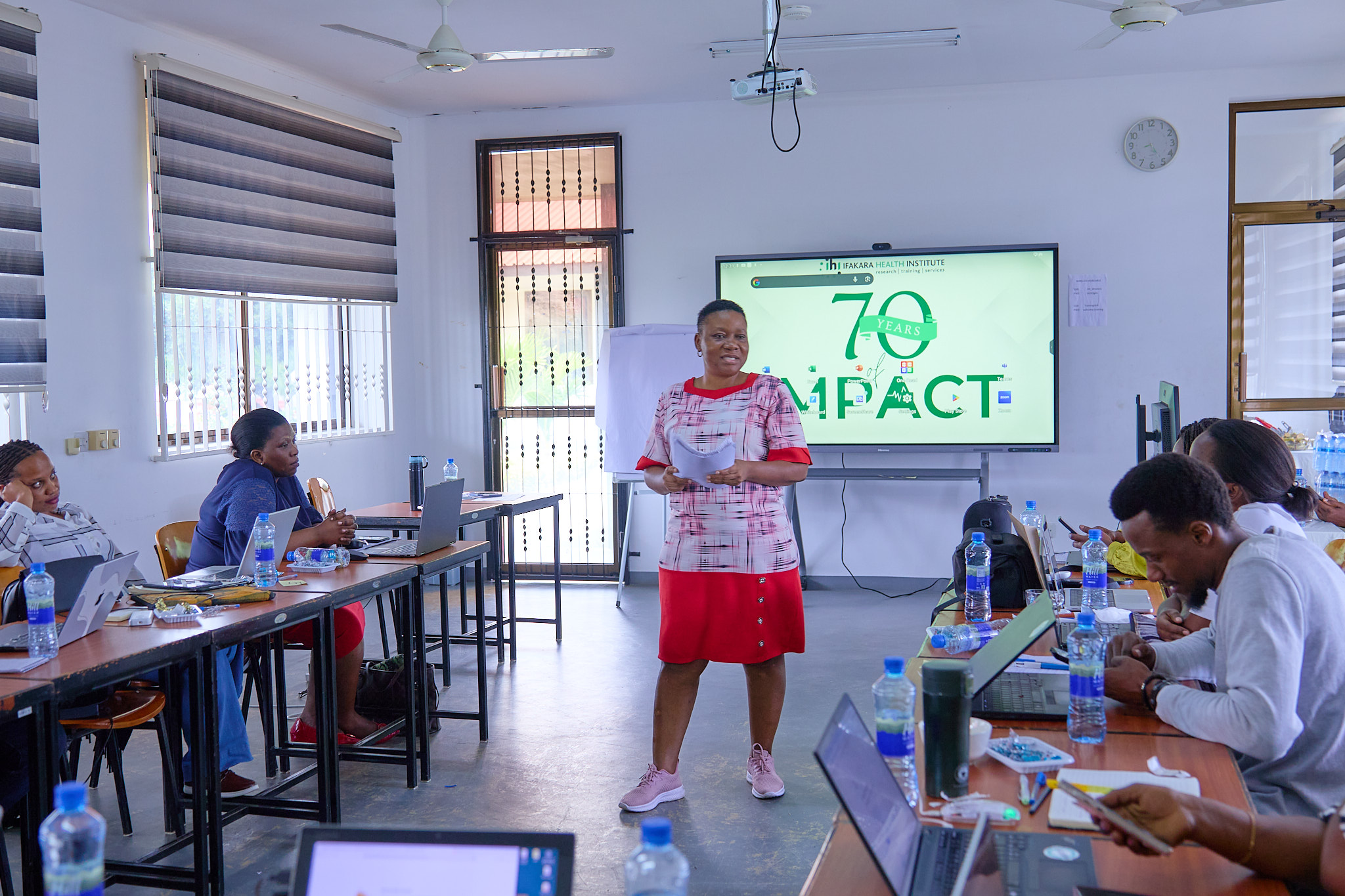 WORKSHOP: Ifakara scientists equipped with skills to turn research into impactful stories