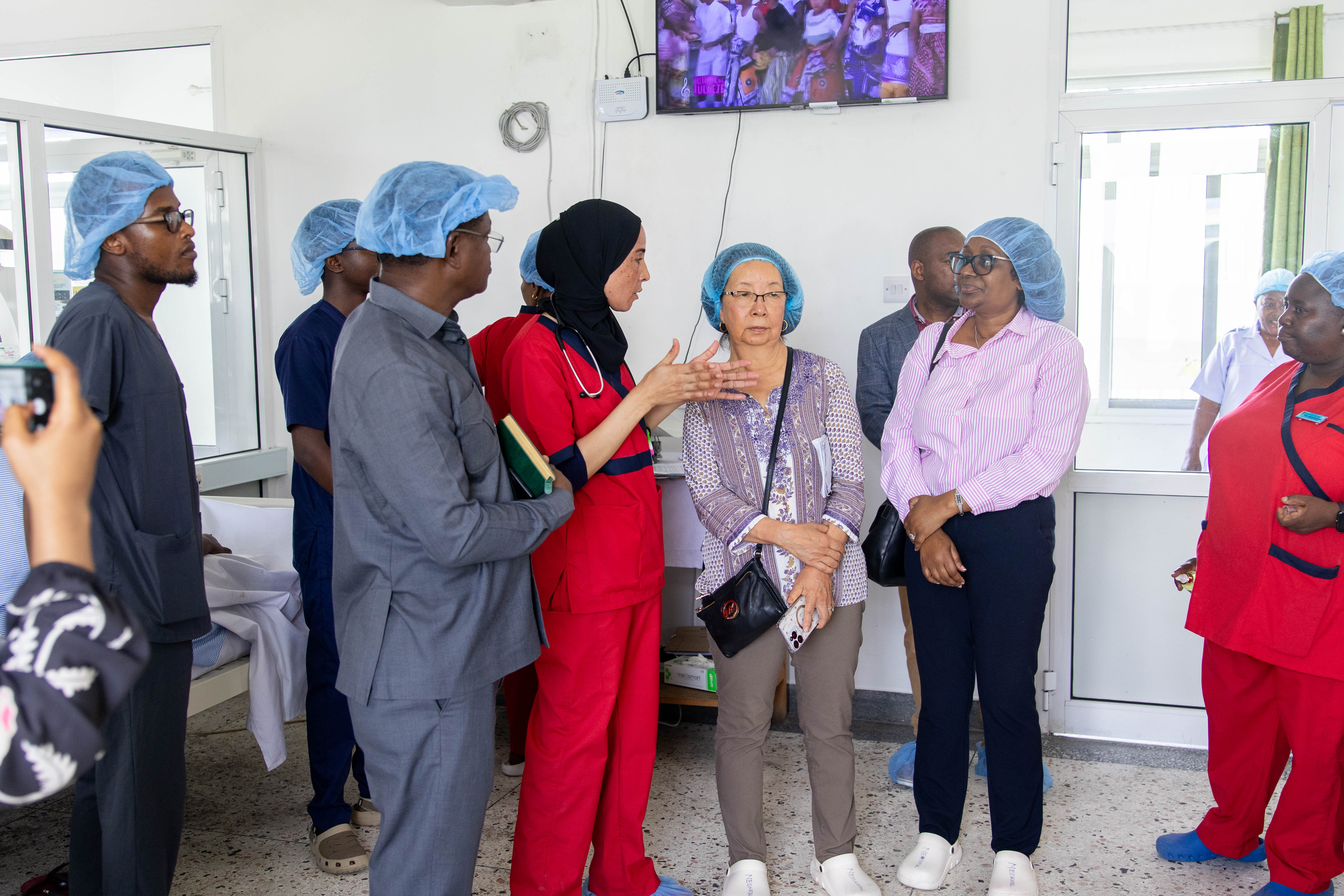 PARTNERSHIP: USAID representatives visit NEST360 program in Tanzania
