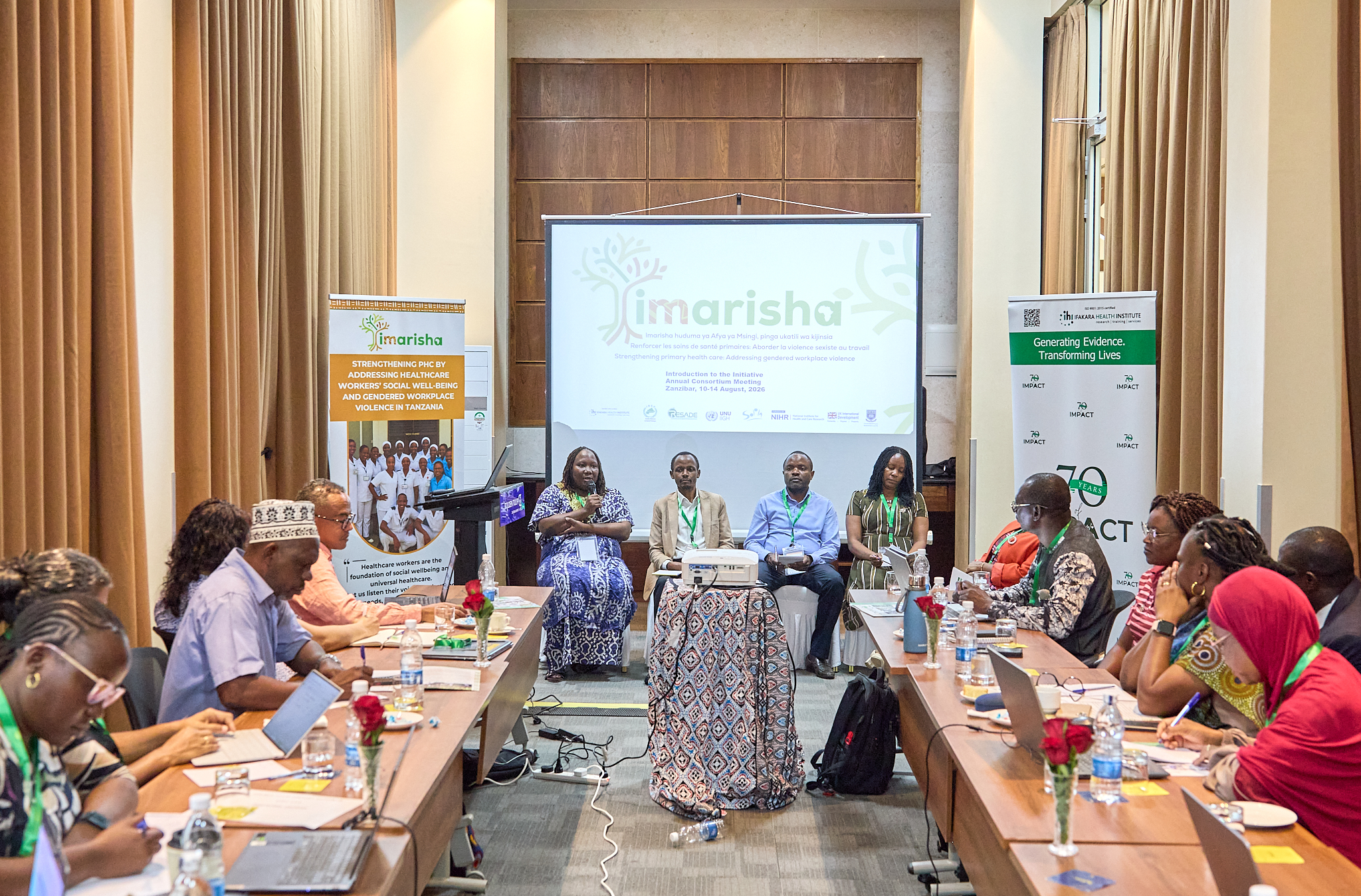 MEETING:  Global partners tackle violence against health workers