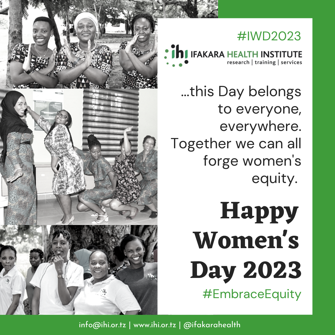 #IWD2023:  Collectively we can all #EmbraceEquity