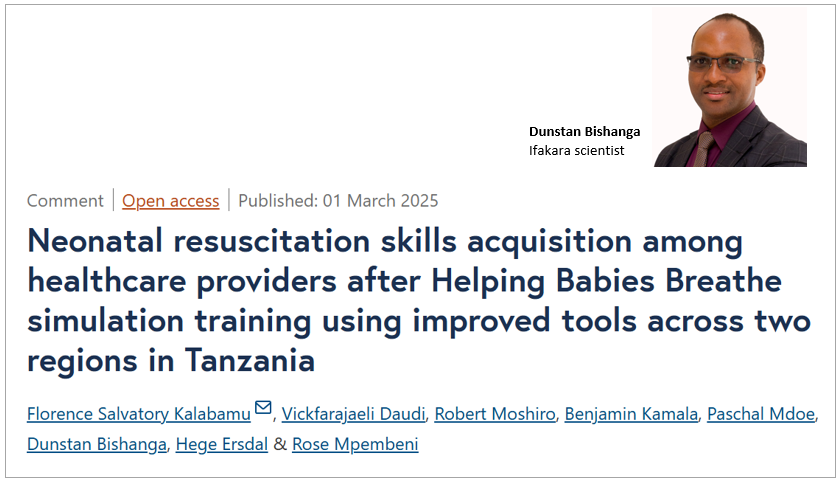 NEWBORN CARE: Improving newborn survival through simulation-based training