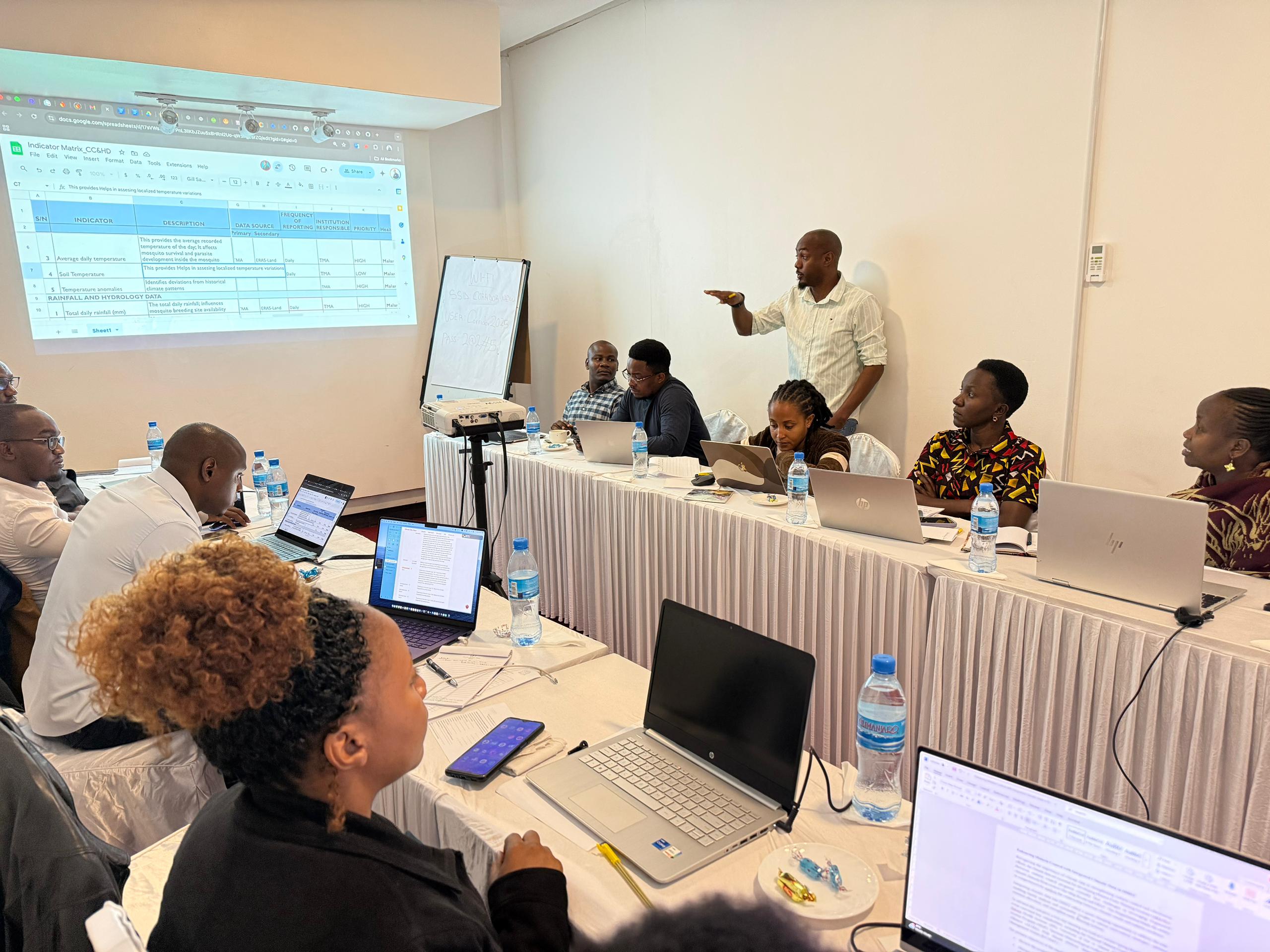 MEETING: Enhancing malaria control through climate data integration