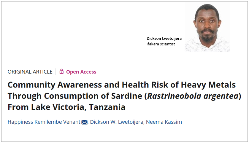 SAFETY: Study confirms lake victoria sardines safe to eat, calls for better handling and monitoring