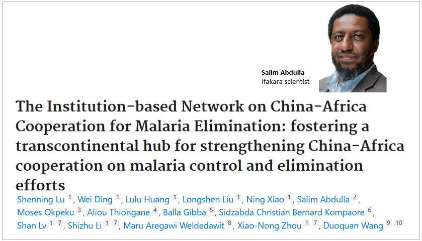 MALARIA: Lessons from China could reshape elimination efforts in Africa