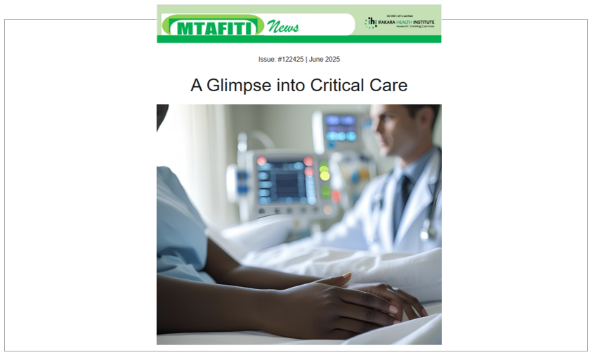 MTAFITI: A Glimpse into Critical Care