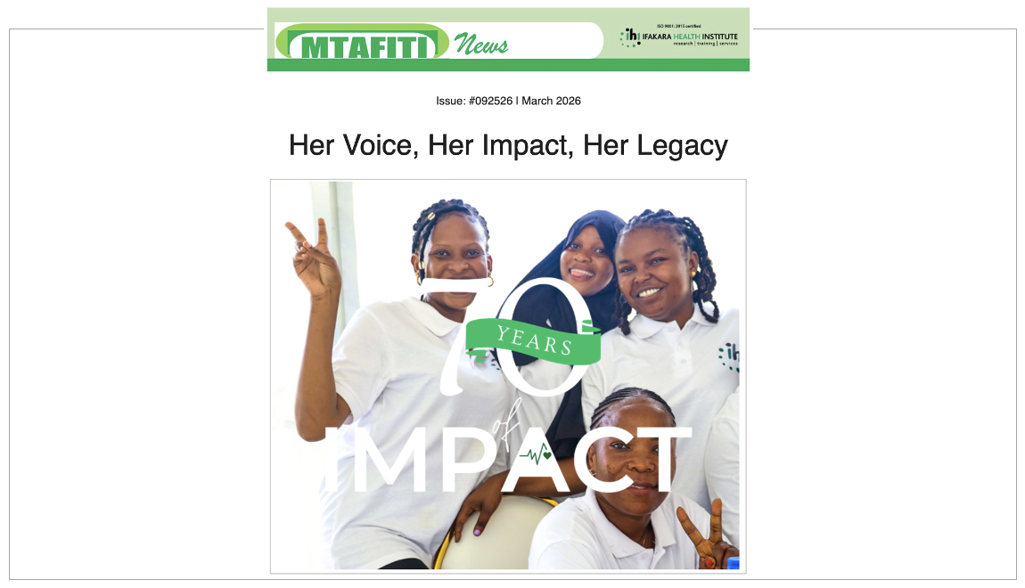 MTAFITI: Her Voice, Her Impact, Her Legacy
