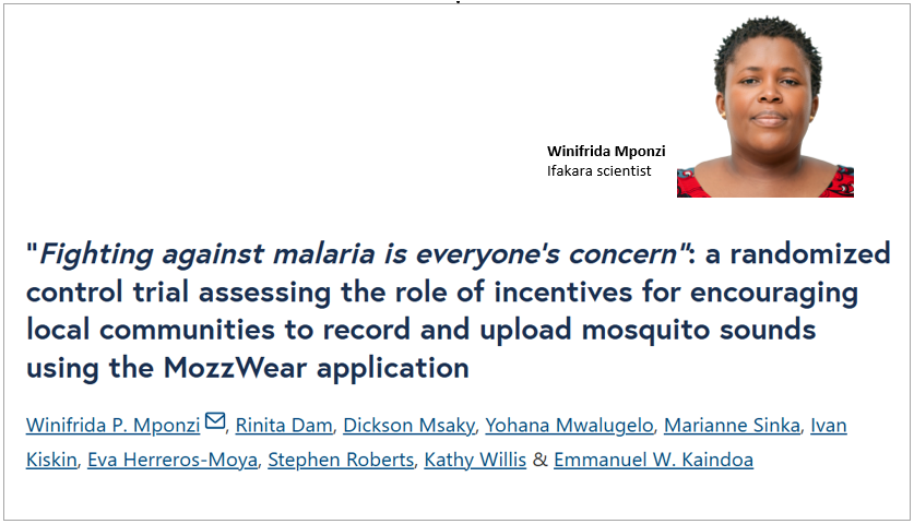 CITIZEN SCIENCE: In Tanzania, it is motivation, not money, that drives the fight against malaria