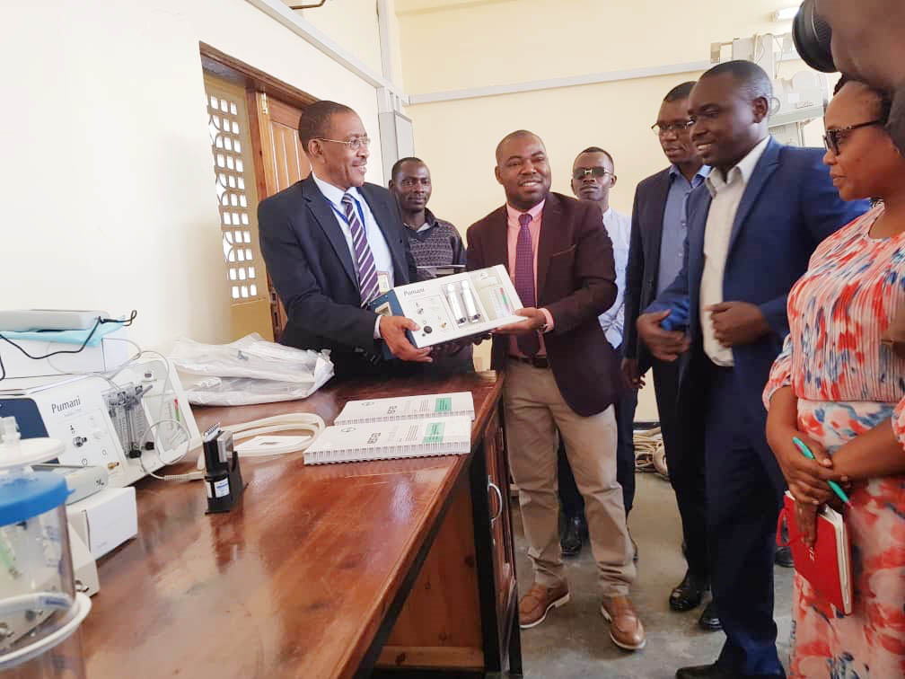 EMPOWERMENT:  NEST360 program hands-over new-born equipment to Mbeya university