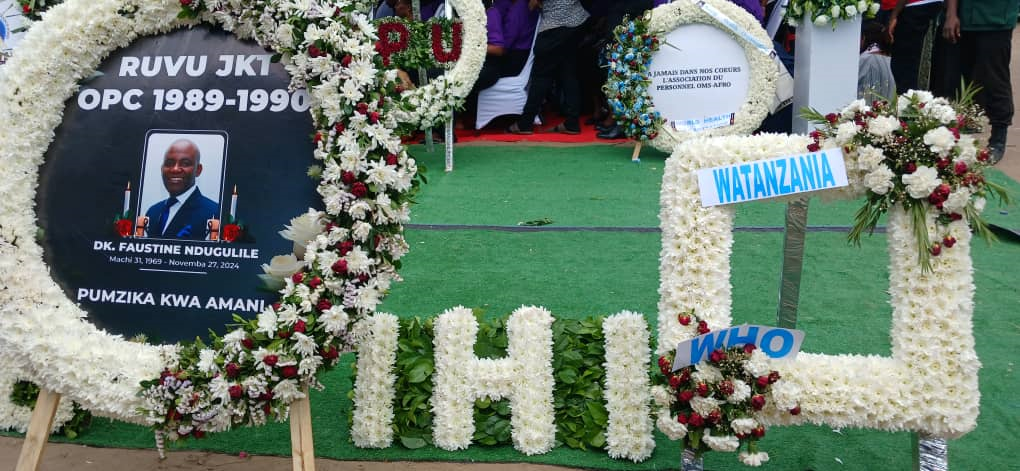 FAREWELL: Ifakara pays last respects to Dr. Ndugulile