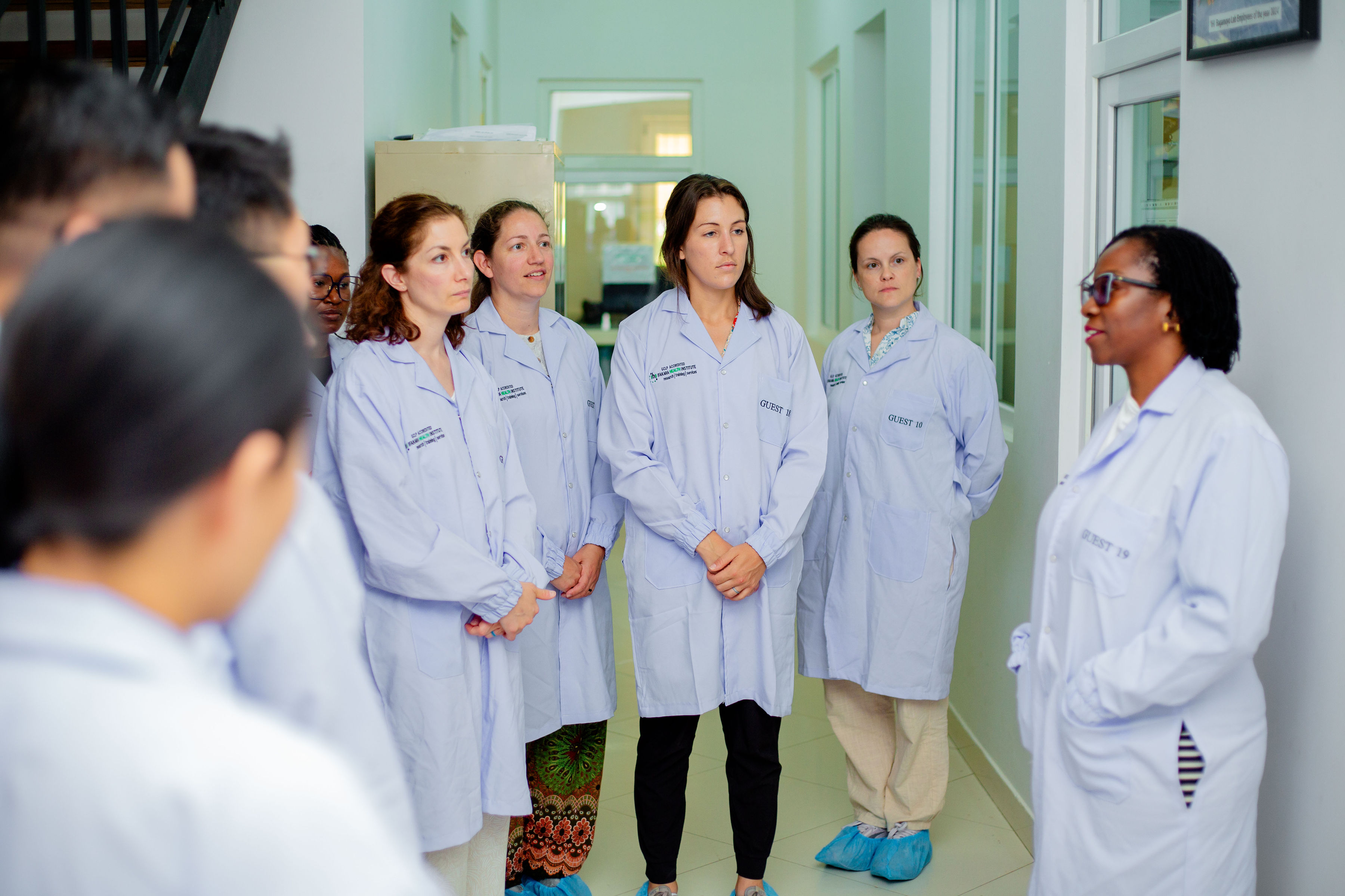 VISIT:  Ifakara hosts the U.S. military tropical medicine trainees