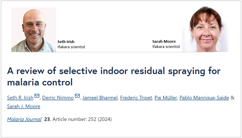 REVIEW: Potential of “selective indoor spraying” in malaria control