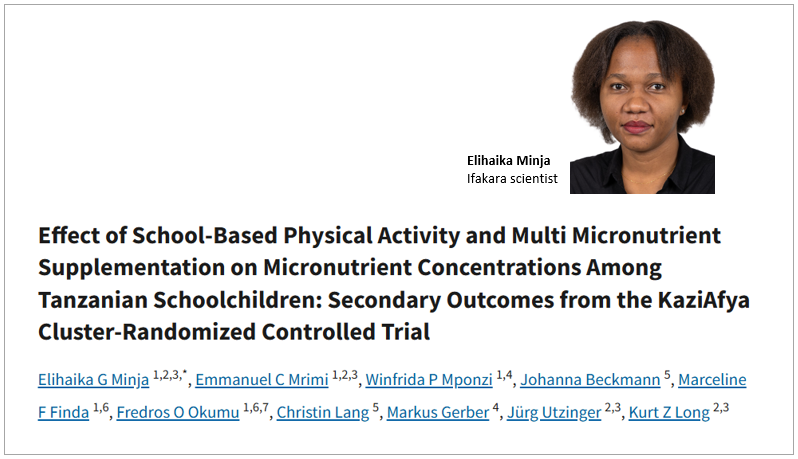 FRESH EVIDENCE: Regular exercise at school can improve child health and development