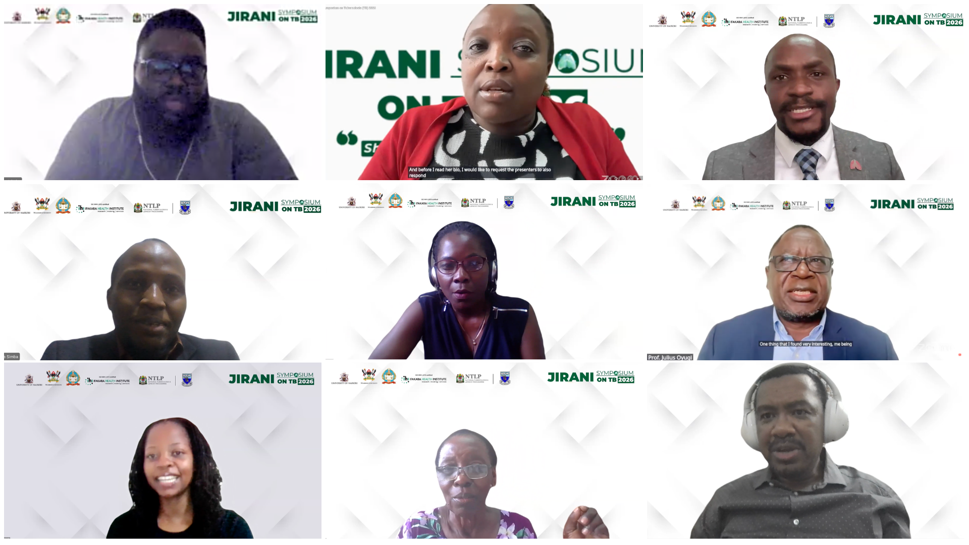 WEBINAR:  East African experts advance TB science at Jirani Symposium