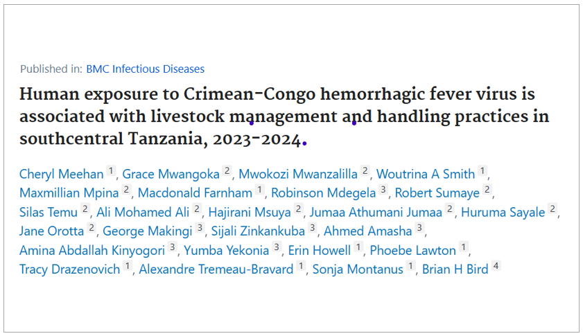 LIVESTOCK HEALTH: Study shows how safer handling practices can help reduce disease risk