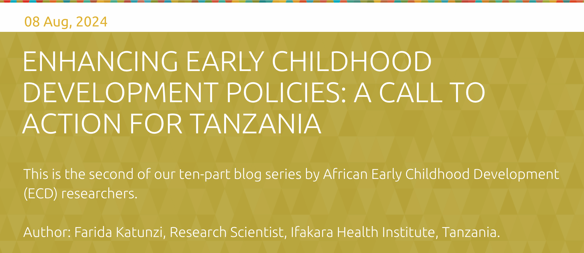 Enhancing Early Childhood Development Policies: A Call to Action for Tanzania