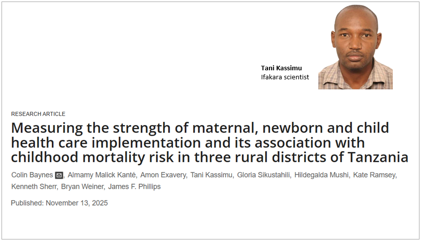 CHILD HEALTH: Stronger facilities key to protecting young lives