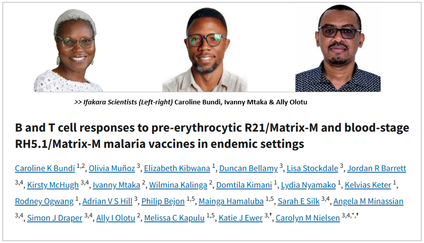MALARIA VACCINE: Study reveals path to stronger, long-lasting protection