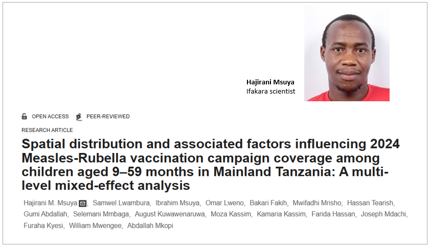 MEASLES VACCINE: Study reveals wide gaps in vaccination coverage in Tanzania