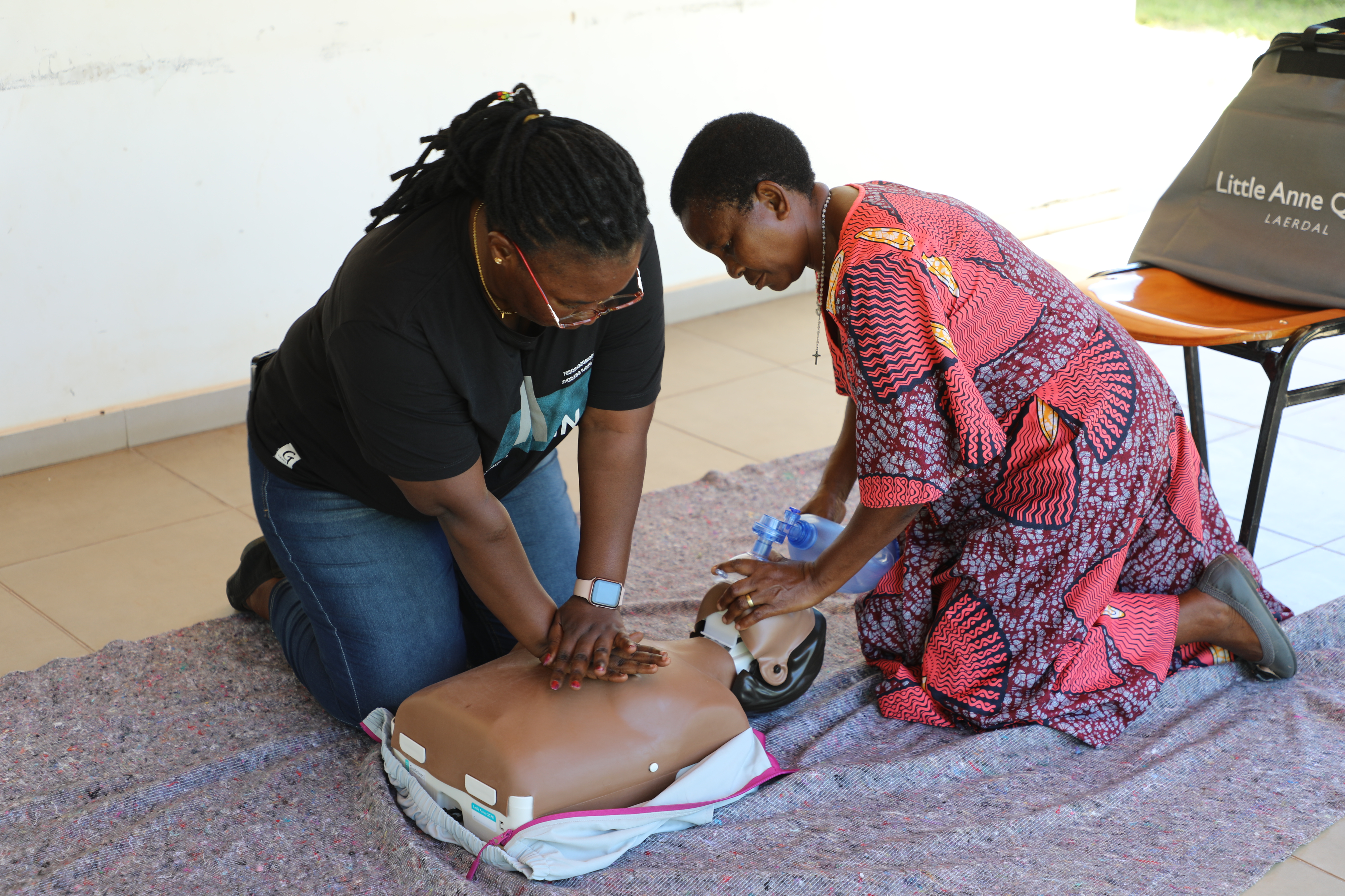 TRAINING:  Healthcare workers sharpen critical care skills
