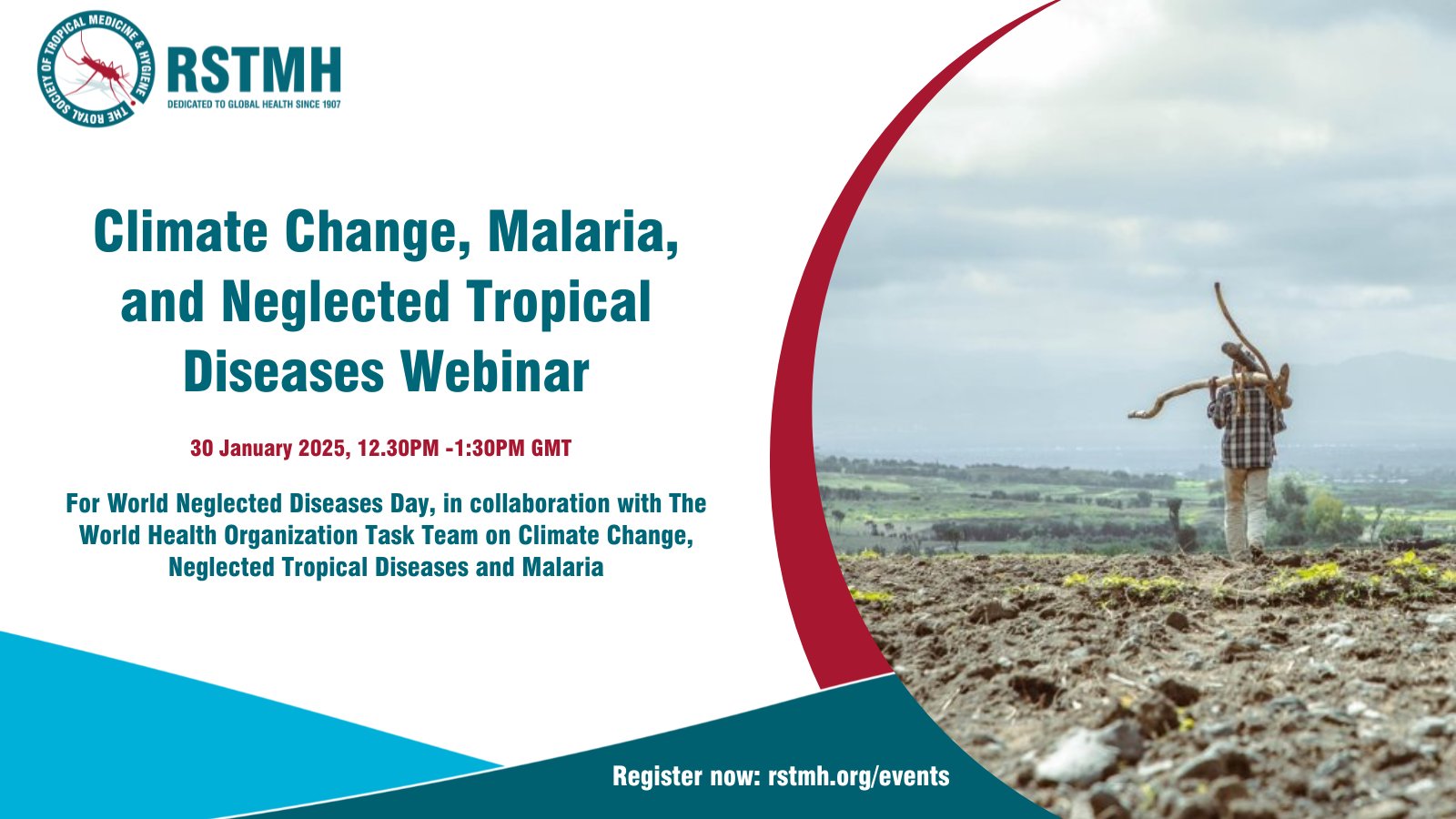 WEBINAR:  Climate Change, Malaria, and Neglected Tropical Diseases