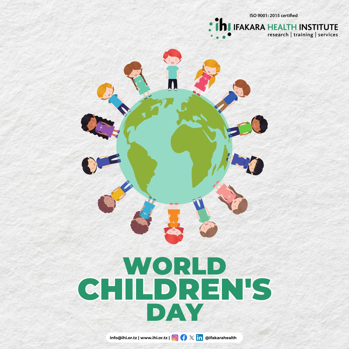 COMMEMORATION:  On the World Children's Day let’s listen to the future!