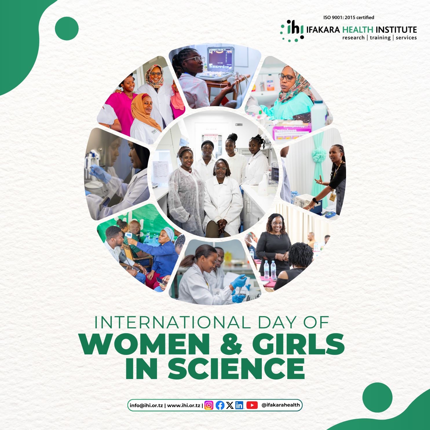 #IDWGS2025:  Empowering women in science, advancing global health