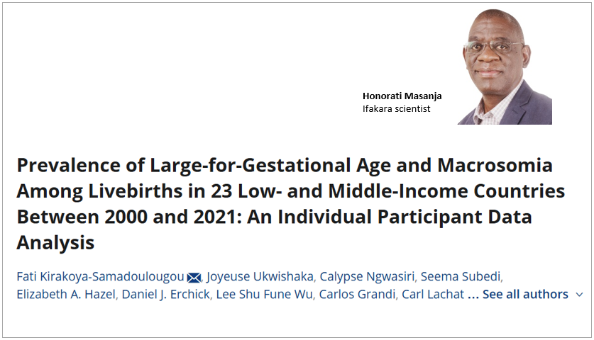 AN EYE-OPENER: Fresh evidence shows how common large babies are in low- and middle-income countries