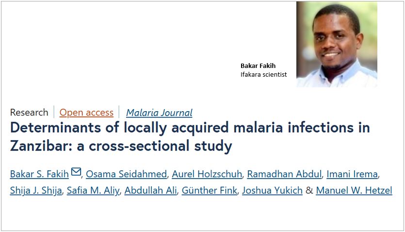 MALARIA: Local infections persist despite major gains in Zanzibar