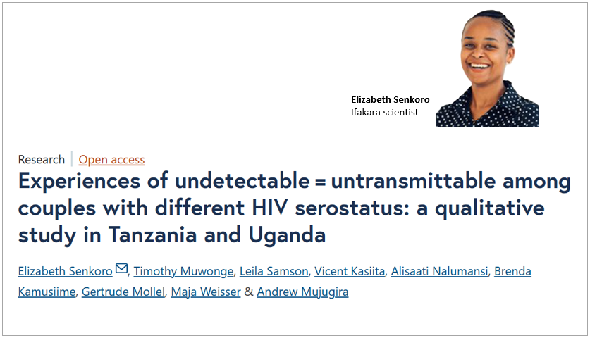 HIV CARE: Science confirms effective treatment prevents transmission in couples