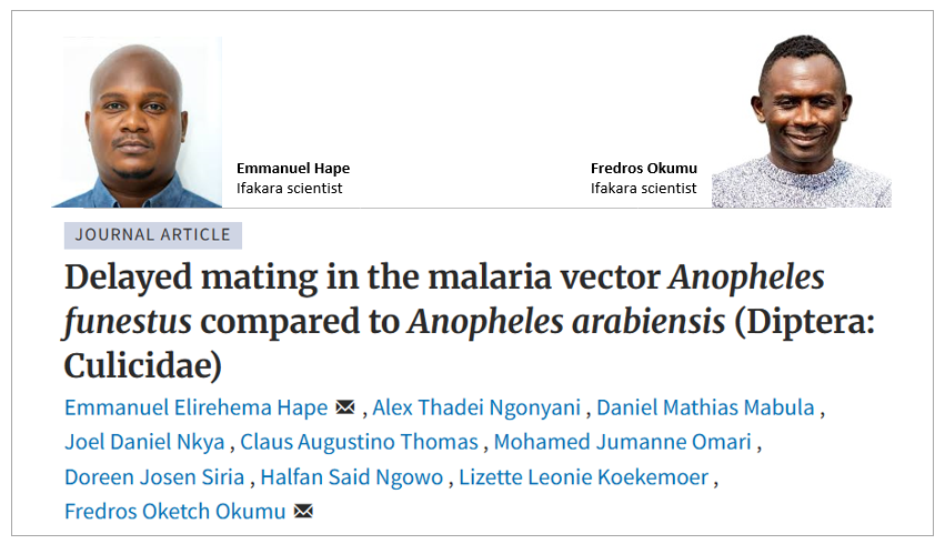 MALARIA: Scientists now target mosquito reproductive traits in fighting against the disease