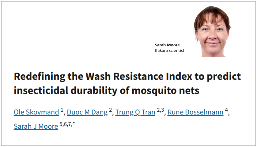 CREATIVITY: Simple adjustments could improve predictions of malaria mosquito net durability