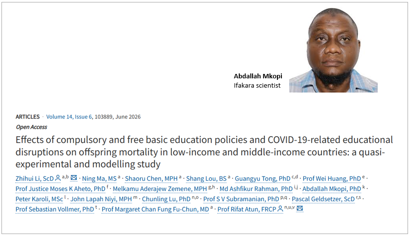 CHILD HEALTH: Study links free education policies to lower mortality across 20 countries