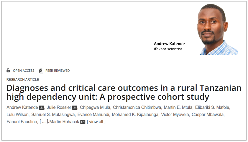 CRITICAL CARE: New study reveals survival trends in Tanzania’s rural low-resource settings